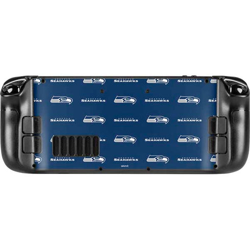 NFL Seattle Seahawks Blitz Series Steam Deck Handheld Gaming Computer Skin